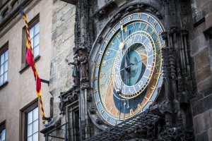 Prague Astronomical Clock in the Old Town Square