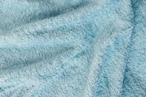 Soft Cotton Blue Towel Close Up Background