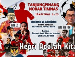 Nobar Semifinal AFC U23 di Street Food Bincen, Snack Gratis Disediakan PDI-P