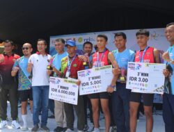 Serda Gultom Raih Juara Satu di Event Natuna Geopark Marathon