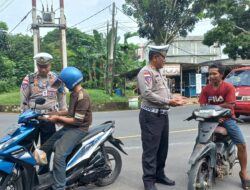 Puluhan Kendaraan Roda Dua Terjaring Razia di Barek Motor Kijang