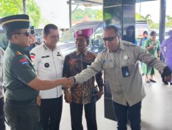 GM PELINDO Darwis Sambut Kunker Panglima TNI di Tanjungpinang