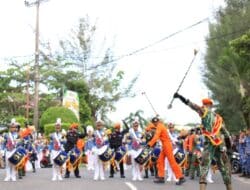 Drumband Gita Dirgantara Taruna AAU Sukses Pikat Hati Warga Tanjungpinang