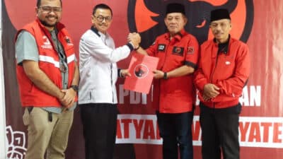 Daftar ke PDI Perjuangan, Raja Ariza Ikut Bacalon Wawako Tanjungpinang