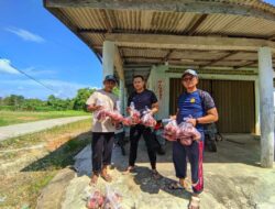 Lapas Narkotika Tanjungpinang Salurkan Daging Sapi Kurban Kepada Warga