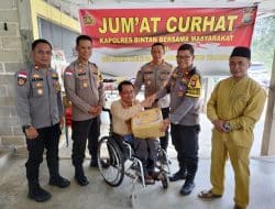 Polisi Jumat Curhat bersama Warga di Desa Toapaya