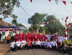 HUT Kelurahan dan Kemerdekaan, Ratusan Warga Banjiri Jalan Santai di Kelurahan Gunung Lengkuas