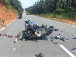 Kecelakaan Maut di Lintas Timur, Salah Satu Pengendara Meninggal Dunia