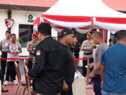 Persiapan Pilkada, Polres Bintan Simulasi Pengamanan TPS