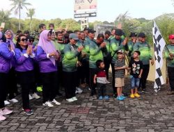 Keluarga Besar Lapas Kelas IIA Tanjungpinang Semarak Family Gathering di Pantai Dugong